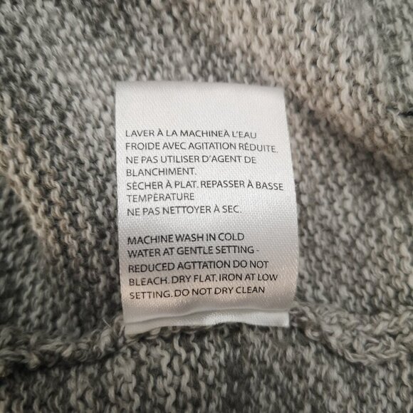 Projek Raw Men's Size XL Light Grey Straight loose Fit Round Neck Sweater - Picture 6 of 9